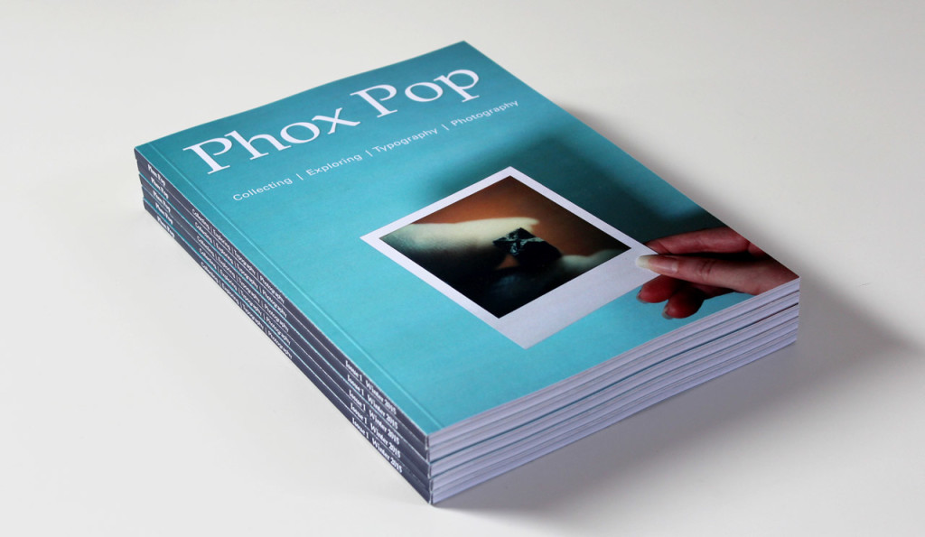 Phox Pop magazine branding and layout by Haus of West