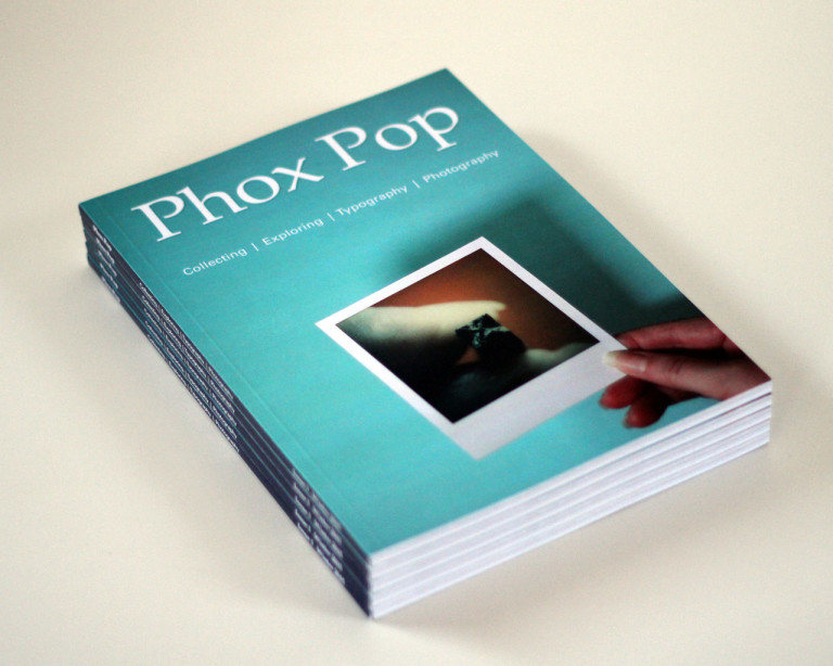 Phox Pop magazine branding and layout by Haus of West Ltd